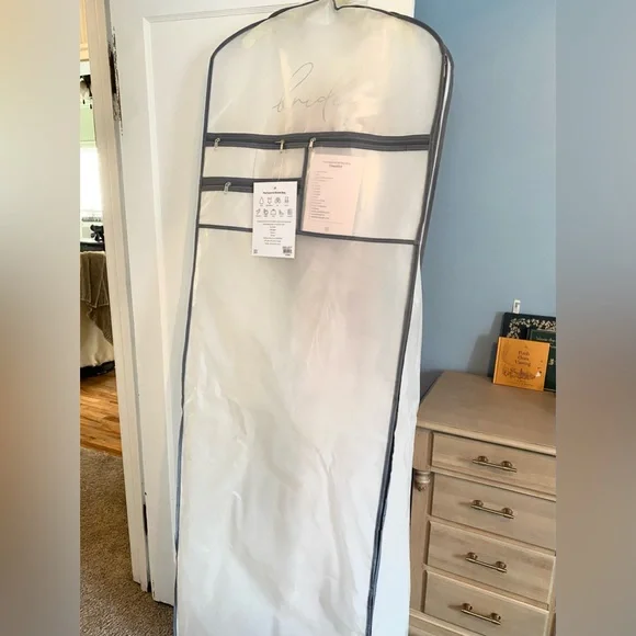 Romantic Melissa Sweet Floral Beaded Wedding Dress - Picture 7 of 8